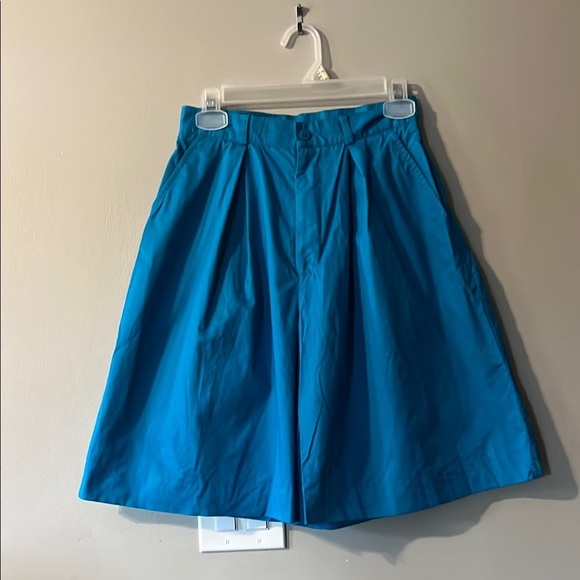 British Khaki Pants - Women’s Blue Shorts